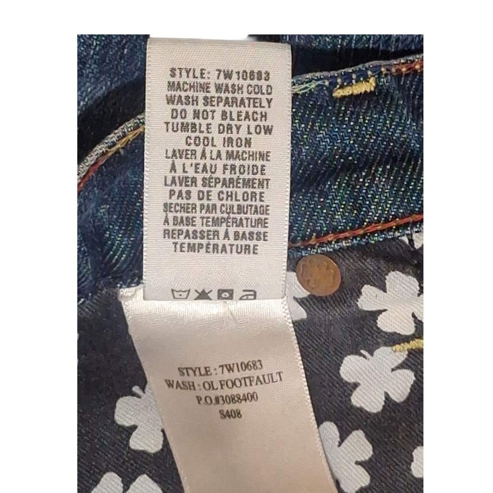 Lucky Brand Dark Blue Wide Leg Jeans - Picture 4 of 9